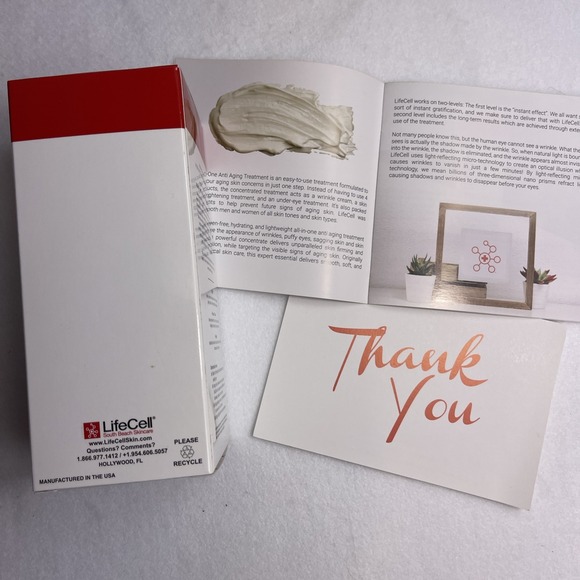 LifeCell South Beach Skincare All In One Anti-Aging Treatment 2.54 oz Free Ship - Picture 3 of 5